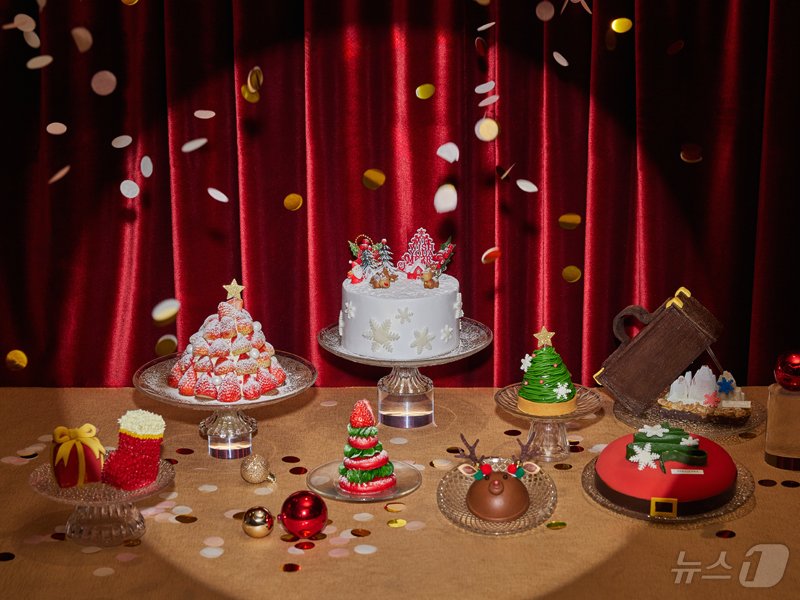 본문 이미지 - 파라스파라서울이 출시한 크리스마스 한정 케이크.(파라스파라서울 제공)