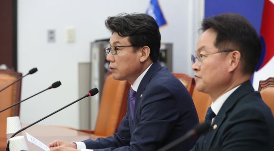 민주당,  예산안 심사방향 관련 기자간담회