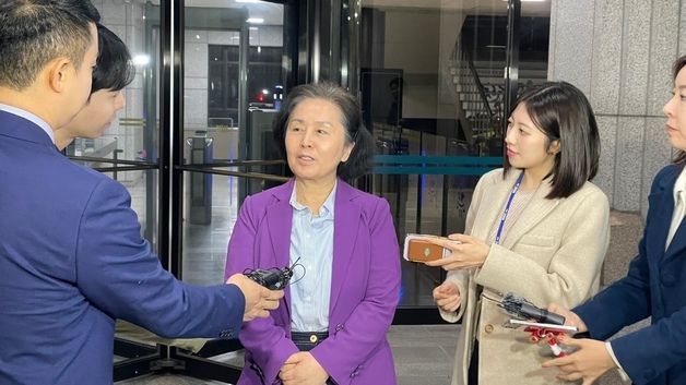 '공천 돈 거래의혹' 김영선, 2차 피의자 조사 12시간 만에 종료…"사실관계 정리될 것"