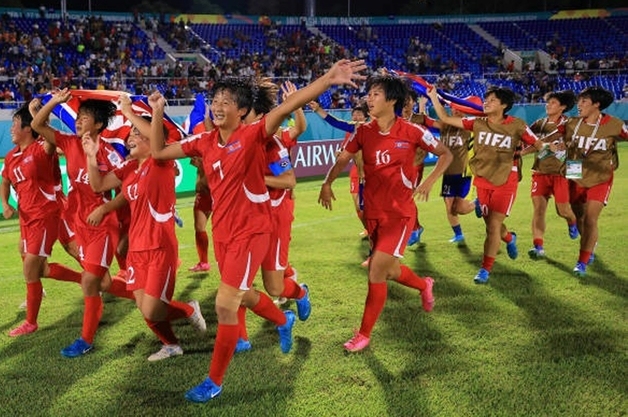 북한 U17 여자축구, 태국 꺾고 아시안컵 4강…월드컵 출전 확보