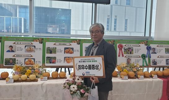 원주 치악산 배…전국 품평회서 '최우수품종상' 수상