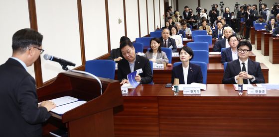 교육정책 학술 심포지엄 참석한 한동훈 대표