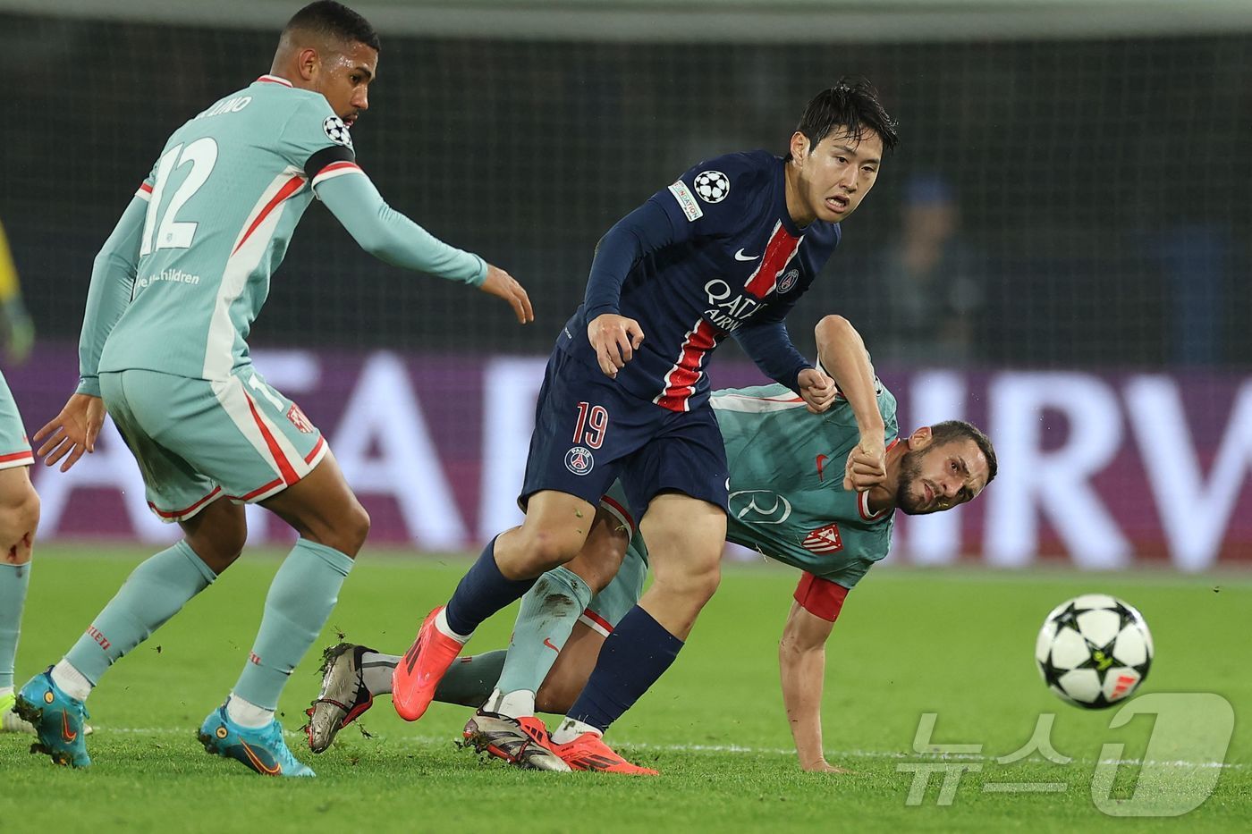 본문 이미지 - 파리 생제르맹&#40;PSG&#41;의 이강인. ⓒ AFP=뉴스1