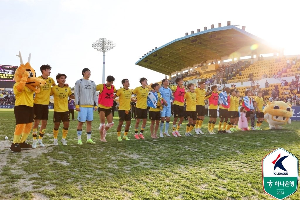  전남 드래곤즈&#40;한국프로축구연맹 제공&#41;