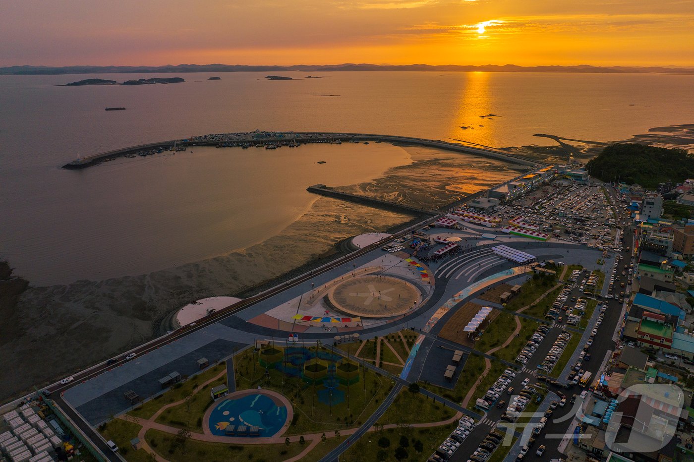 본문 이미지 - 홍성 남당항 노을 모습./뉴스1