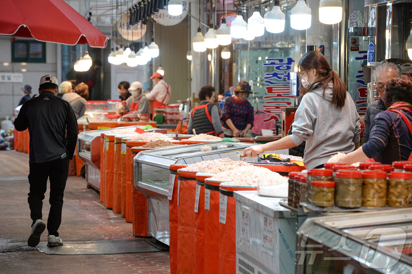본문 이미지 - 광천 전통시장 모습./뉴스1