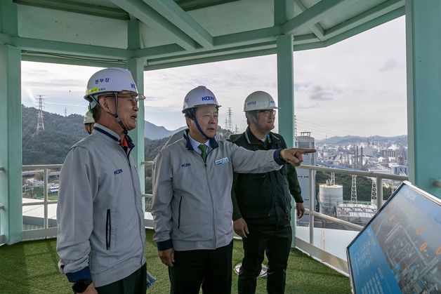 강기윤 남동발전 신임 사장, 현장서 소통·안전 경영 활동