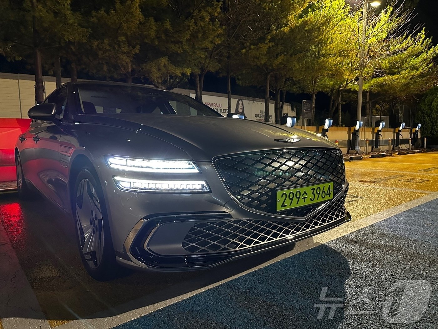 본문 이미지 - 제네시스 G80 전동화 부분변경 모델.ⓒ 뉴스1 이동희 기자 