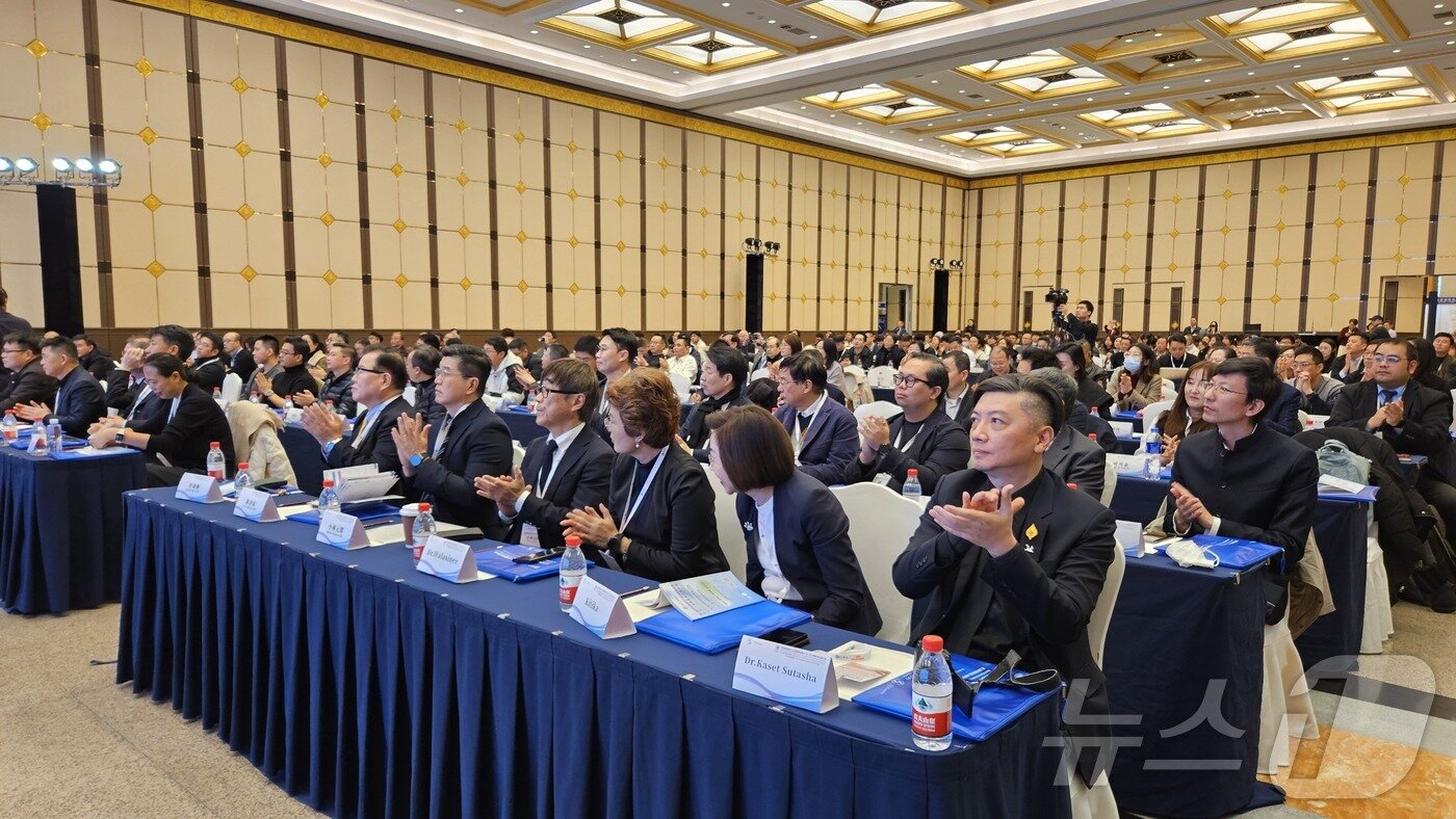 본문 이미지 - 수의학술대회 &#39;GVS 2024&#39;가 11일 중국 상하이국제컨벤션센터에서 열렸다. ⓒ 뉴스1 최서윤 기자