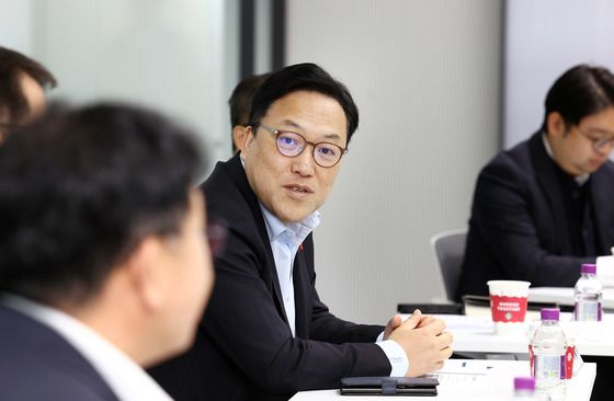 김병환, 김성태 기업은행장과 함께 '충청지역 벤처기업' 현장 간담회