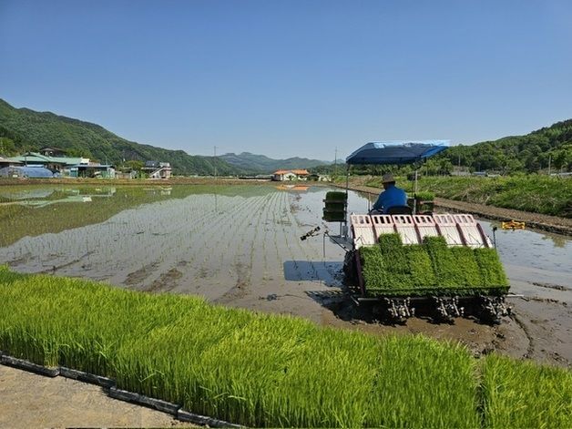 보은군 농작업 대행 서비스 호응…967농가 적기 영농