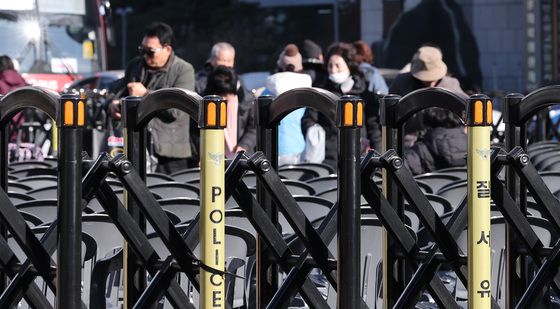 광화문으로 집결하는 보수단체