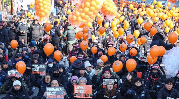 화물연대, 윤석열 퇴진 촉구