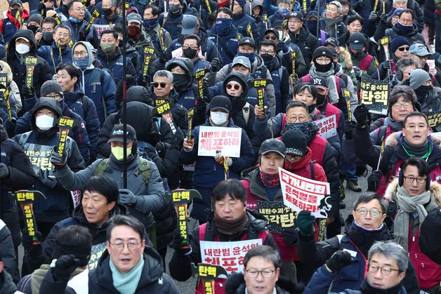 강원 곳곳서 '尹탄핵' 촉구 집회…농민 시국선언도