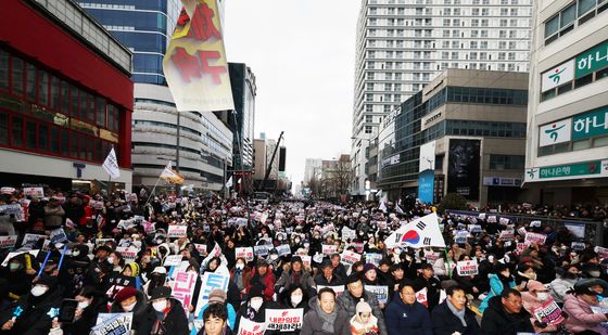 금남로 가득모인 광주시민들