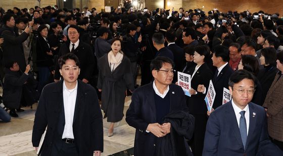 개혁신당, '尹 탄핵표결' 본회의 참석