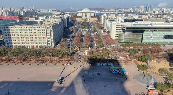 물 밀듯 밀려든 '尹 탄핵' 촉구 인파