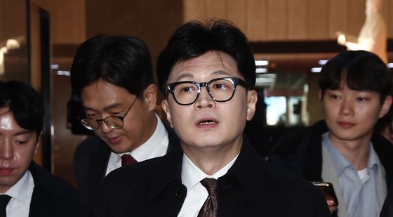 출근하는 한동훈