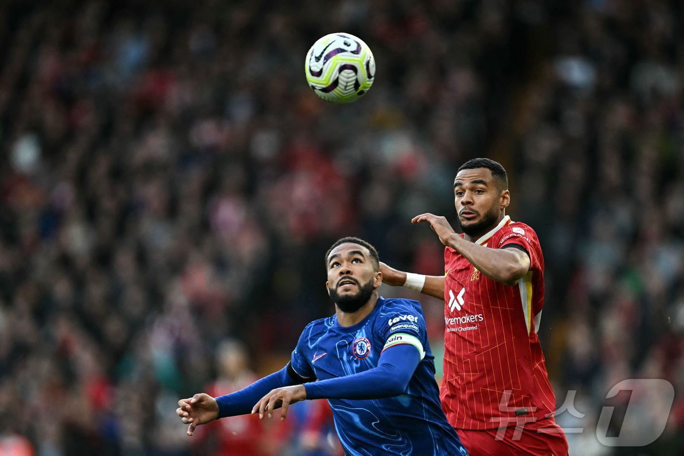 본문 이미지 - 잉글랜드 프리미어리그 선두 다툼 중인 리버풀과 첼시.  ⓒ AFP=뉴스1