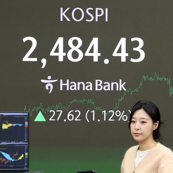 코스피, 외국인·기관 '사자'에 상승폭 키워…2440선 회복[장중시황]