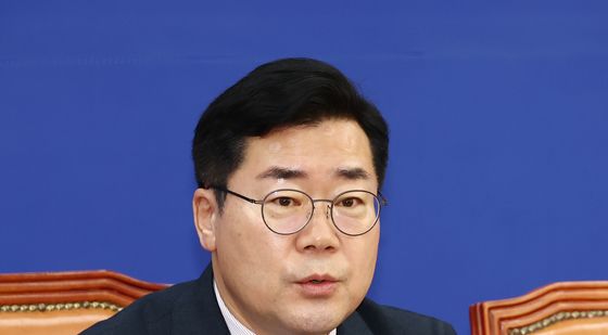 한덕수 거부권 행사 관련 발언하는 박찬대 원내대표