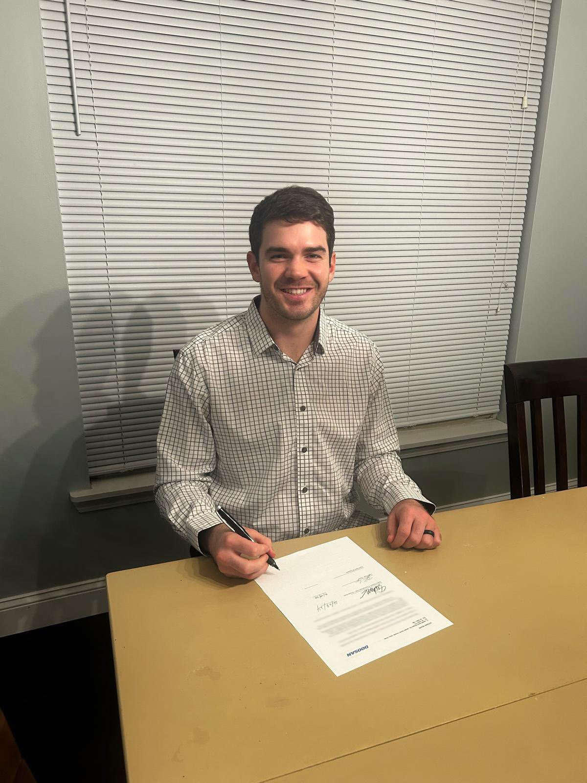 본문 이미지 - 두산이 영입한 잭 로그.(두산 베어스 제공)