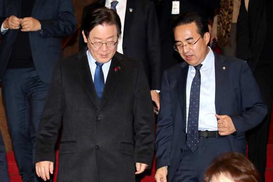 박홍근 "李 대통령, 정원오 칭찬…기초단체장 격려지만 부럽더라"