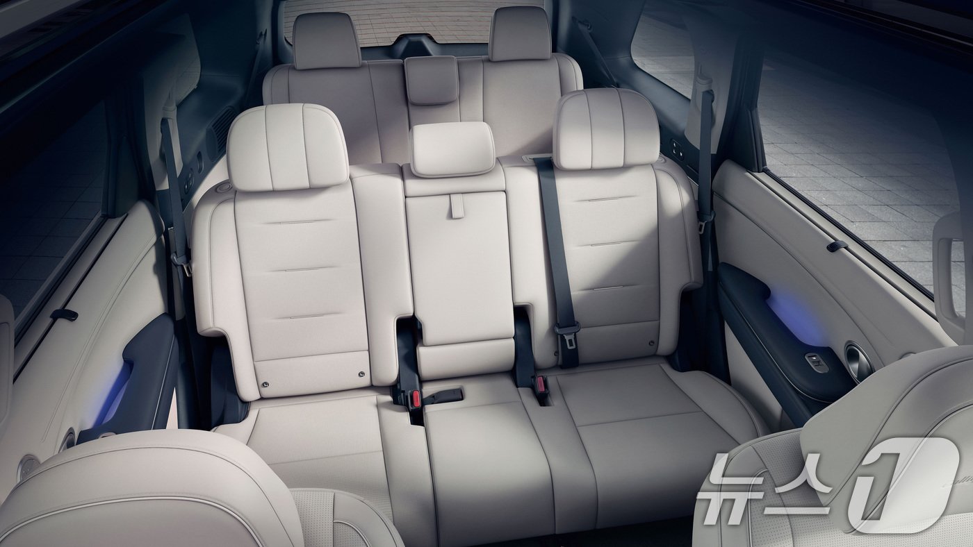 본문 이미지 - 사진은 디 올 뉴 팰리세이드 9인승 내장의 모습. (현대자동차 제공) 2024.12.20/뉴스1