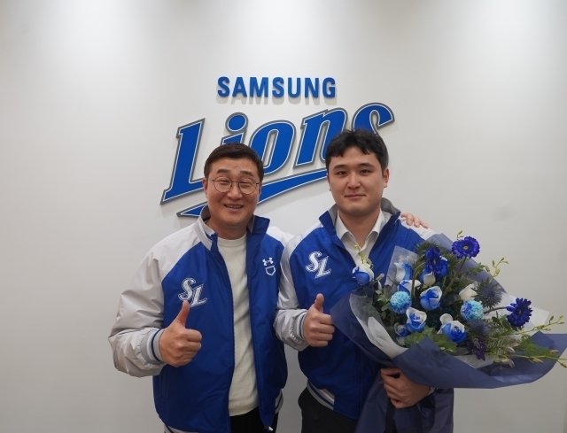 본문 이미지 - 삼성 라이온즈에 입단한 최원태 &#40;삼성 라이온즈 제공&#41;