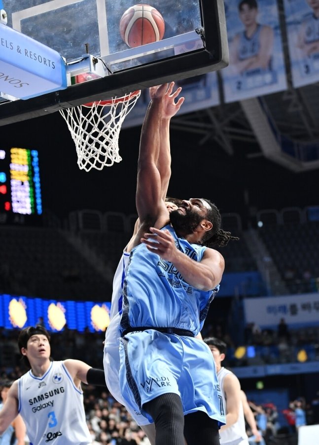 소노의 외국인 선수 앨런 윌리엄스. &#40;KBL 제공&#41;