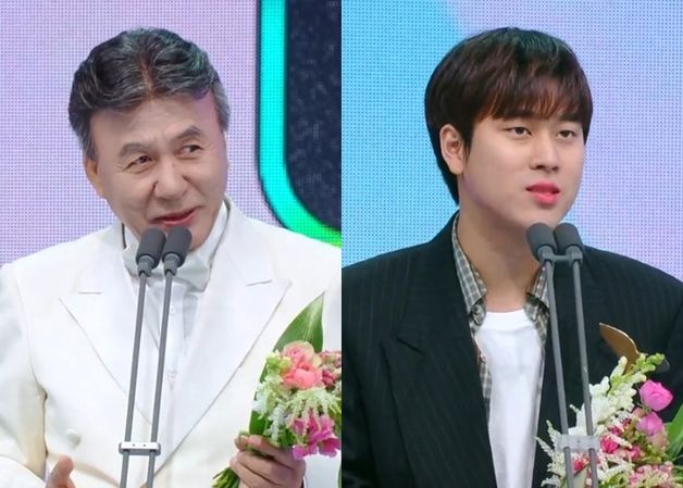 '사혼' 박영규 "아내·딸 고마워"…이무진과 인기상 [KBS연예대상]