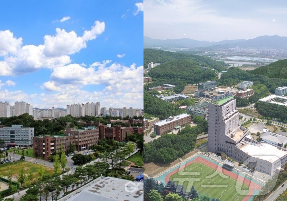 본문 이미지 - 충북대, 교통대 전경