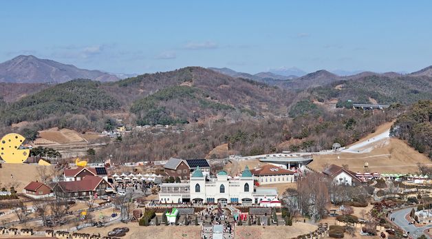 임실산타축제 찾은 관광객들