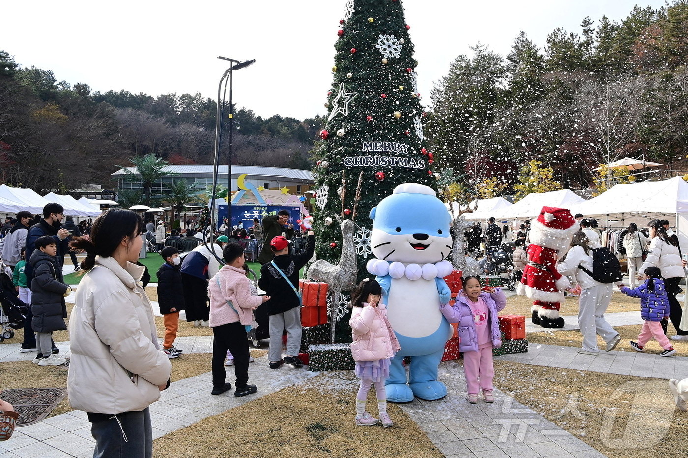 진주 진양호공원 눈꽃축제&#40;진주시 제공&#41;.