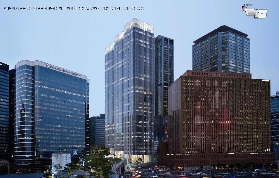 본문 이미지 - 양동구역 조감도(서울시 제공).