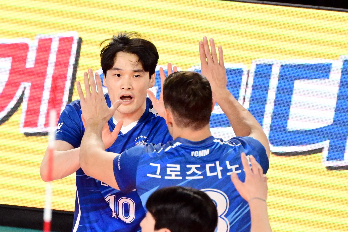 본문 이미지 - 삼성화재의 김정호. &#40;한국배구연맹 제공&#41;