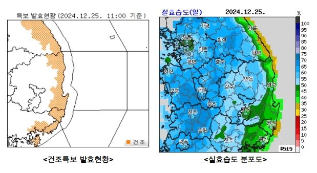 포항 등 경북동해안 매우 건조…강풍 불어 '산불' 비상