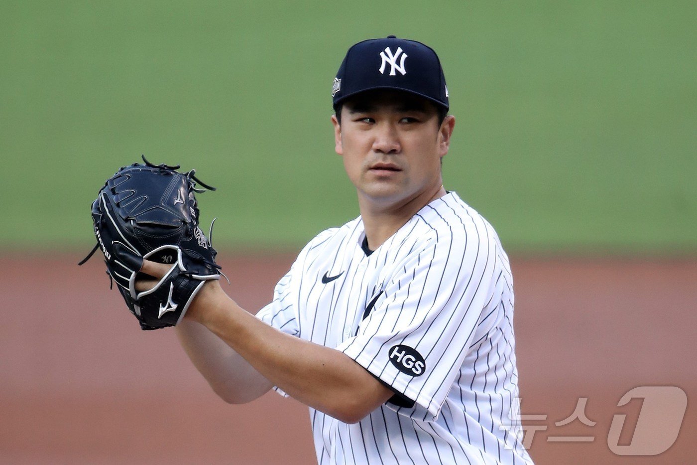 본문 이미지 -  메이저리그 뉴욕 양키스에서 뛰었던 다나카. ⓒ AFP=뉴스1