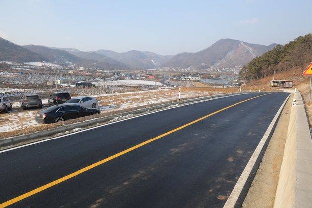 음성군, 소이면 갑산리~중동리 연결도로 개통