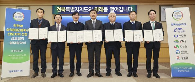 전북도, 산악관광진흥지구 조성 본격화…6개선도지역 선정