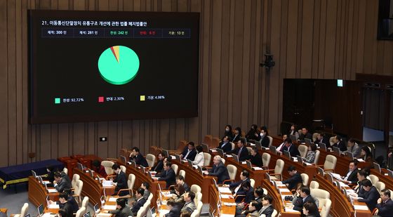 10년 만에 폐지수순 밟는 단통법