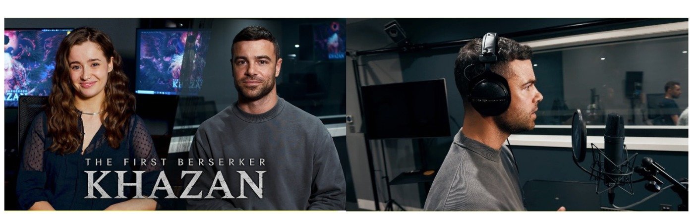 본문 이미지 - '카잔' 녹음 메이킹 영상.(넥슨 제공)