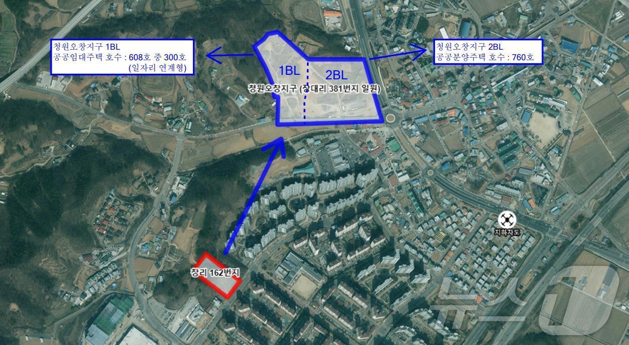 본문 이미지 - &#39;청년 일자리 연계형 지원 주택 사업&#39; 조감도&#40;청주시 제공&#41;.2024.12.27/뉴스1 