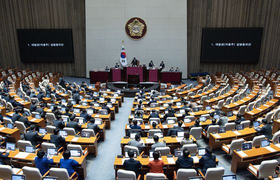 초유의 한덕수 권한대행 탄핵소추안, 국회 본회의 상정