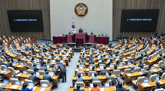 국무총리(한덕수) 탄핵소추안 상정