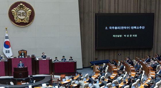 국무총리(한덕수) 탄핵소추안 제안설명