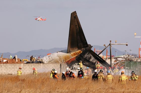 무안공항 탑승객 29명 사망…여객기 잔해 속 탑승객 수색중