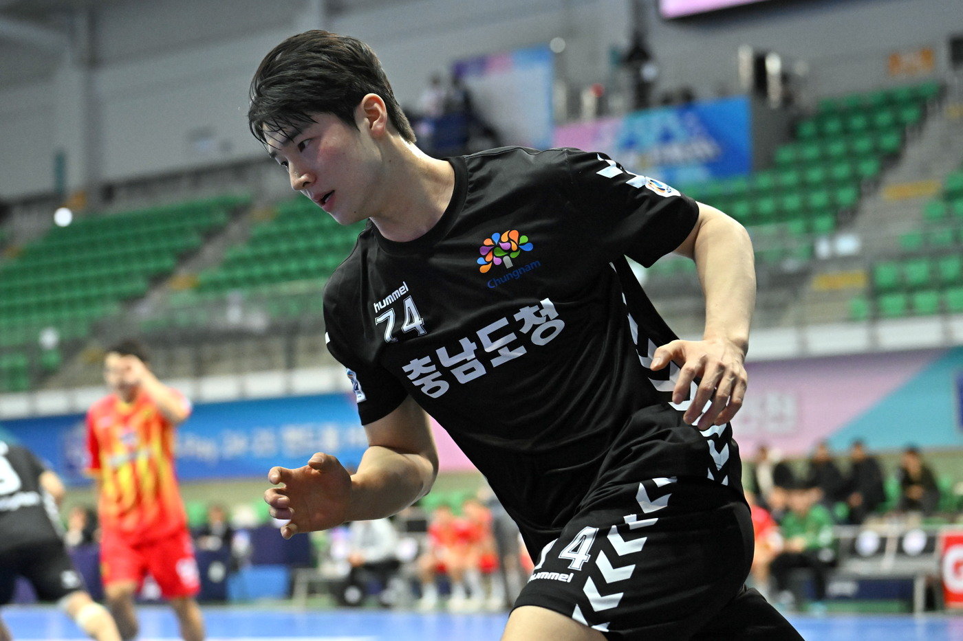 본문 이미지 -  H리그 충남도청의 오황제(H리그 제공)  