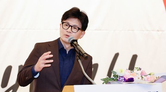 축사하는 한동훈 대표