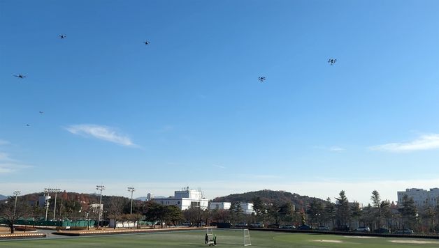 우주항공청 '지능형 드론 실종자 수색' 시연